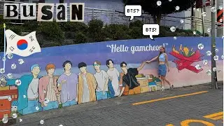 поезд в Пусан | Trip to Busan| 2-дневный маршрут, культурная деревня Камчхон, кафе | Korea Vlog