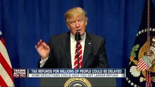 Tax refunds for millions of people could be delayed