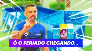 CUIDADOS COM PISCINA INFLÁVEL como tratar piscina inflável mor intex piscina de quintal