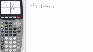 IB Finding Derivative with TI-84 Part 1