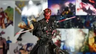 Star Wars Play Arts Kai Variant Darth Maul unboxing and review