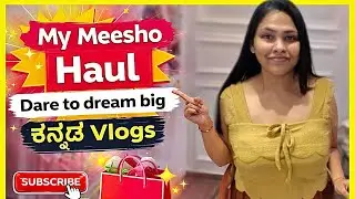 My Meesho Haul 😍 | Budget Dresses & Honest Review | Kannada Vlogs