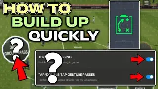 FC Mobile Passing Tutorial | How to Do Quick Build Up & Perfect Counter Attack in FC Mobile