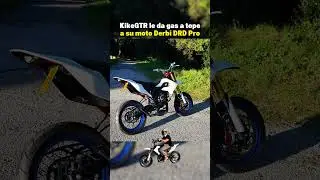 KikeGTR dando gas a tope a su Derbi DRD Pro 💨