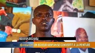 Retired Kenyan boxing champion turns to painting
