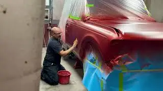 Seal, base, and clear. Painting the bronco. Step by step.