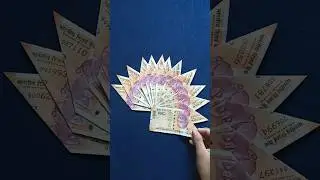 Indian currency money har design/note craft ideas #youtubeshorts #art #viral