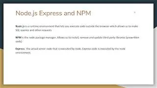 2 node vs npm