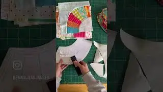 &bull;Part 1 of 3&bull; Freezer paper foundation piecing tutorial by @emma_jean_jansen