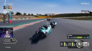 Race perdana bersama Leopard Racing Moto3, MotoGP 23 (Mode Career part 4) #portuguesegp