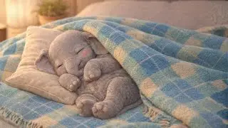 Fall Asleep: Peaceful Sleep Ambience with a Fluffy Baby Elephant 🌙