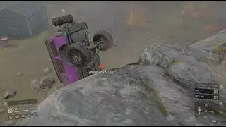Rock crawling gone wrong (snowrunner)