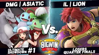 Ultimate Showdown #1 [Losers Quarter Final] - Lion (Roy) vs. DMG | Asiatic (Pkmn Trainer)