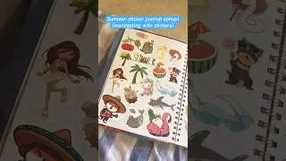 #summer #stickers #stickerjournaling #stickerjournal #manifestation #manifesting #manifest