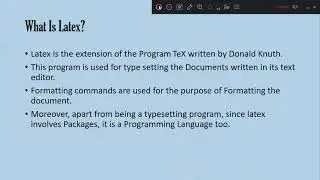 latex introduction