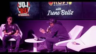 Irene Bellz meet and greet/radio interview at @TheBeatATL with @FerrariSimmonsMusic