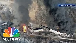 Ohio train derailment: New area of concern revealed by NTSB
