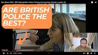 Reaction to Raw Blues 2000 - BBC Metropolitan Police Training Documentary Hendon London UK