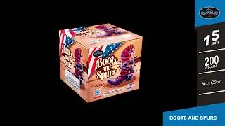 C057 Boots and Spurs - by Magvalue Fireworks