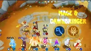 Mage & Dawnbringer + Northern Vale Synergy 🤍 / ONE OF MY BEST GAME IN MAGIC CHESS! EPIC COMEBACK! 