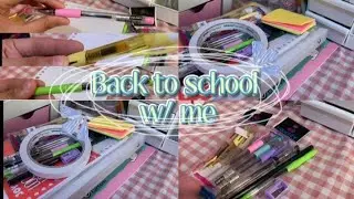 Back to school w/ me 2024 | Indonesia | #estetik #viral #study #art #aesthetic #lettering #school