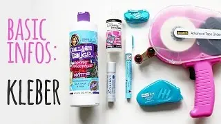 Basic Infos: Kleber [für Scrapbooking, Art Journaling, Basteln, DIY]