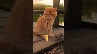 He&rsquo;s Hunting the Mouse? Wait for It&hellip;! 🐱🎣 #cat #cute #kitten #funny #trending