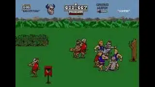 Mega Drive Longplay [160] Jerry Glanville's Pigskin Footbrawl