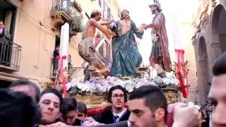 Processione dei misteri di trapani La spogliazione 2016