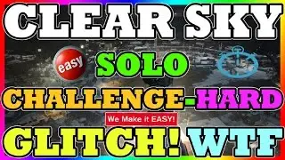 NEW! CLEAR SKY SOLO! Glitches | The Division | SOLO Clear Sky Challenge OR Hard Glitch | XBOX/PC/PS4