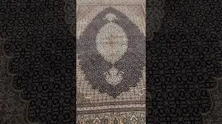 Persian Hand-Woven Rug - Fish (Mahi) - Tabriz - Silk & Wool - 5' X 7' - #2289