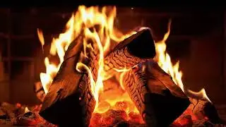 LIVE 12 hours : Cinematic Hearth Fire 4K 🔥 Cozy, Quiet Fireplace Scene