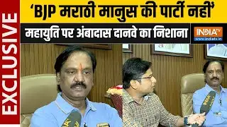 Ambadas Danve EXCLUSIVE : महायुति गठबंधन और सीट बंटवारे पर अंबादास दानवे, BJP पर कह दी बड़ी बात!