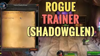 Shadowglen Rogue Trainer (WoW Classic)