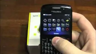 BlackBerry Curve 8530 Unboxing (Sprint)