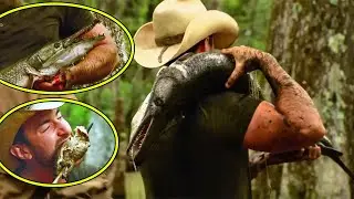 To Survive In The Primeval Forest, They Hunt Fierce Alligator Gars, Wild Boars, Etc., For Dinner.