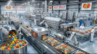 Inside the Jelly Belly Factory: From Sugar to 50 Flavors - Full Process Revealed