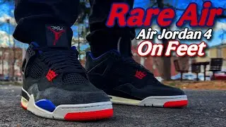 Jordan 4 Rare Air - First On Feet Look 👀 (2025) 🔥