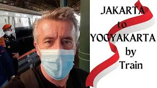 TRAIN TO YOGYAKARTA, INDONESIA (2022). Jakarta to Yogyakarta, take the tour with me.