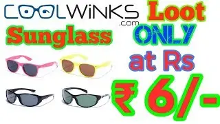Coolwinks Sunglass loot only At Rs 6 ! Technical Rano
