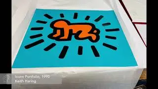 Keith Haring Icons Portfolio, 1990