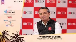 Leveraging New Tech for Competitive Edge | Aveekshith Bushan at ETCIO Annual Conclave 2024