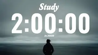 6 Hours study Timer🕖|Pomodoro 120/10|ست ساعات من الانجاز مع تلاوة القران الكريم🌑✨️