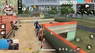 CEROL MORRENDO PRA LAN&Ccedil;A E B4K DANDO RAGE - FREE-FIRE MELHORES MOMENTOS #11