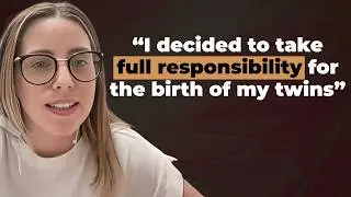She Birthed Her Twins Unassisted at 40 Weeks