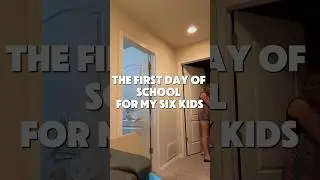 First day of school for my six kids