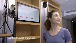 Bio adaptive lighting  to improve the well being of your guests