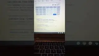 How to get infinity on your google calculator ♾♾♾