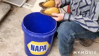 putting bucking rolls on a saddle