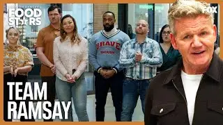 Meet Gordon Ramsay&rsquo;s Food Stars Team | FOXTV